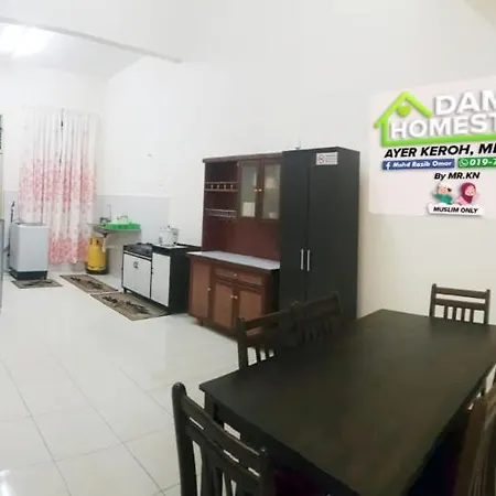 Damai Homestay Ayer Keroh Kampong Sungai Putat Luaran gambar
