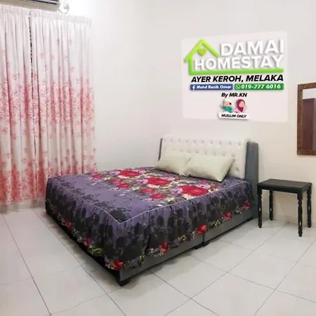 Damai Homestay Ayer Keroh Kampong Sungai Putat Luaran gambar