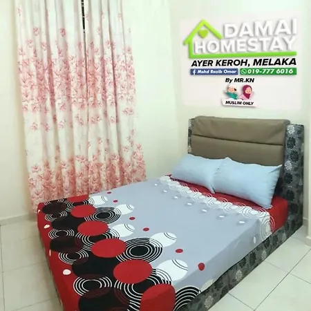 Damai Homestay Ayer Keroh Kampong Sungai Putat Luaran gambar