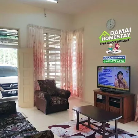 Damai Homestay Ayer Keroh Kampong Sungai Putat Luaran gambar